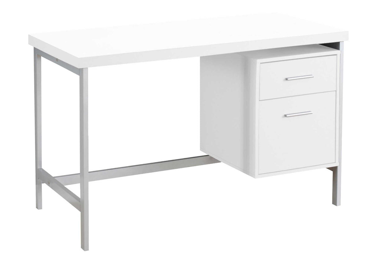 Computer Desk for Home Office with Storage Drawers, Left or Right Setup