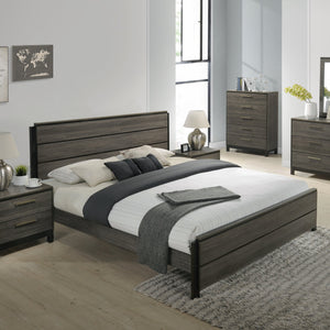 Ioana Contemporary Wood Panel Bed