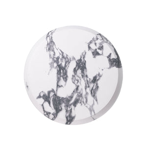 18.11"H Sculptural MGO Side Table
