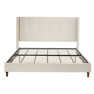 Peyton Upholstered King Bed with 54" High Headboard