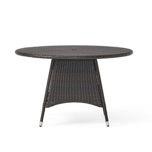 Corsica Round Dining Table - Brown
