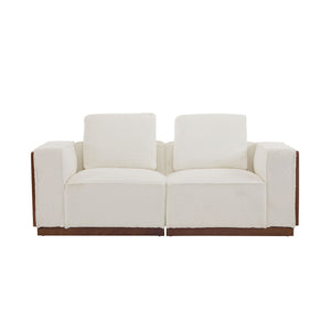 Chita Modular Sectional Sofa 2 Seater With Larger Seats - Beige