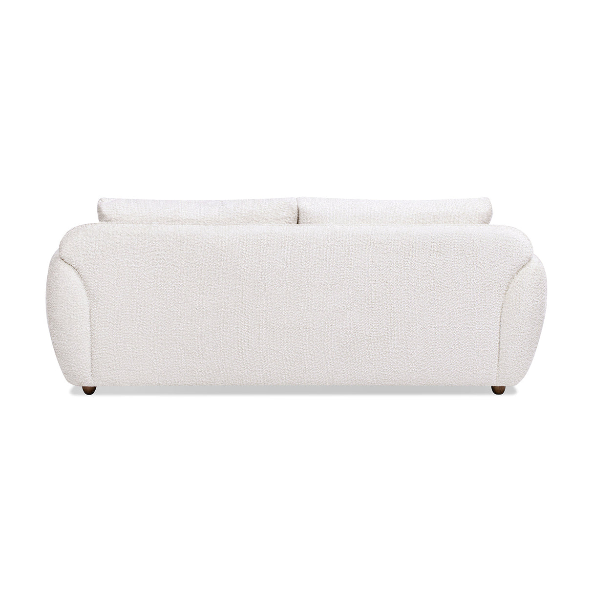 Sharon 84' Puffy Arm Sofa, Alpaca Off-White Chenille