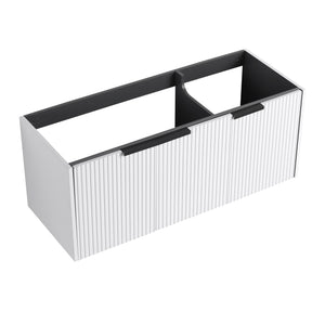 Contemporary Wall Mounted Bathroom Vanity With Soft Close Doors