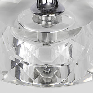 Diamond Torch 25.75' Contemporary Crystal Table Lamp Set of 2