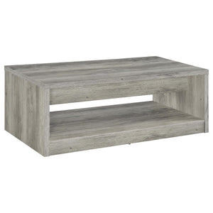 Nuberg - 2 Piece And End Table Set With Storage Drawers - Gray