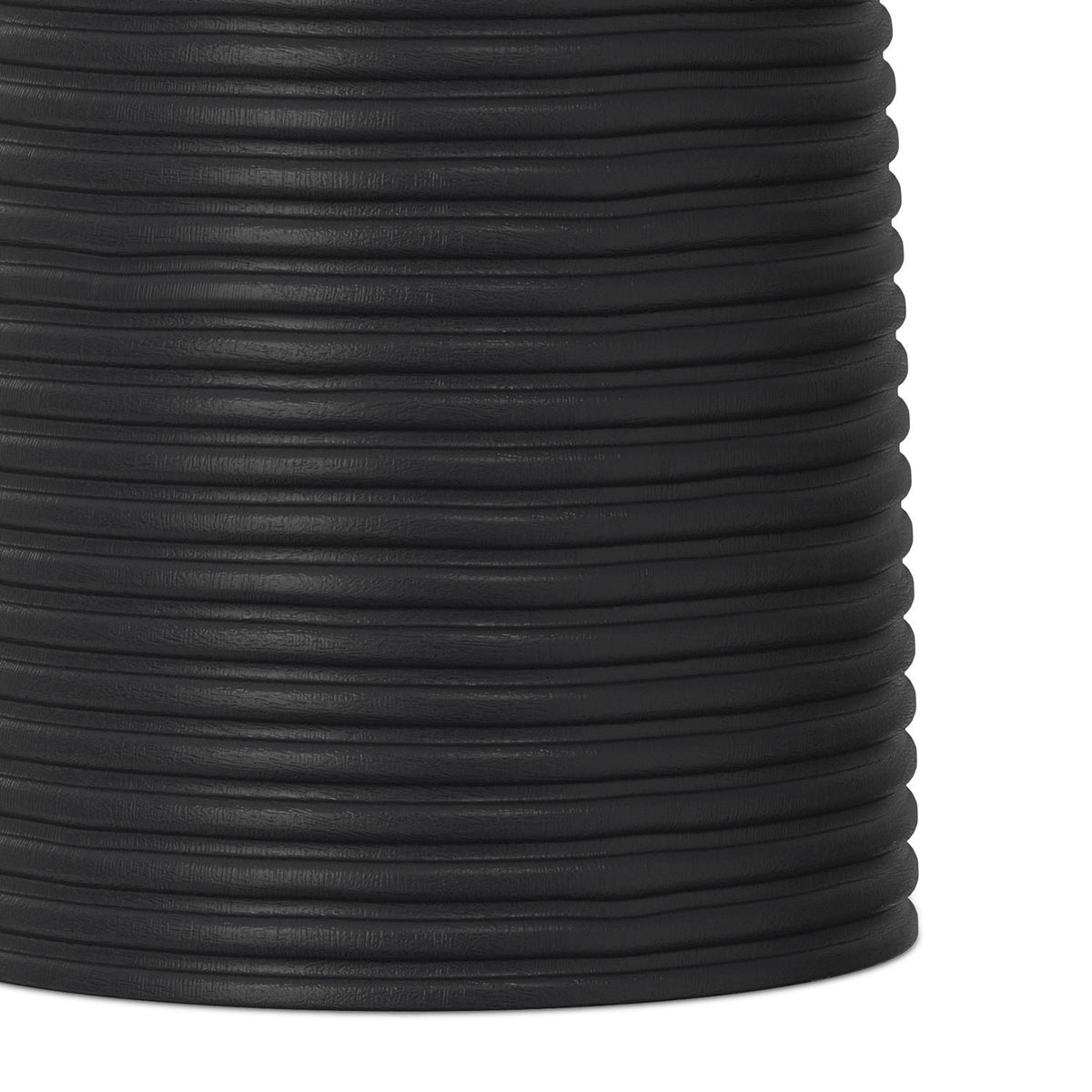 Boyd - Ribbed Accent Table - Black