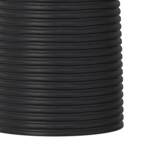 Boyd - Ribbed Accent Table - Black