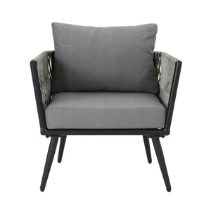 Oceanus Chat Set Chair - Gray