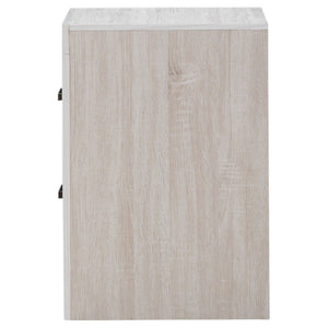 Brantford 2-drawer Nightstand Coastal White