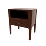 Modern Nightstand With Drawer And Open Shelf