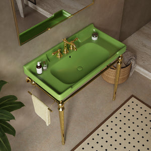 VICI 36" Bathroom Console Sink, Wall-Mounted