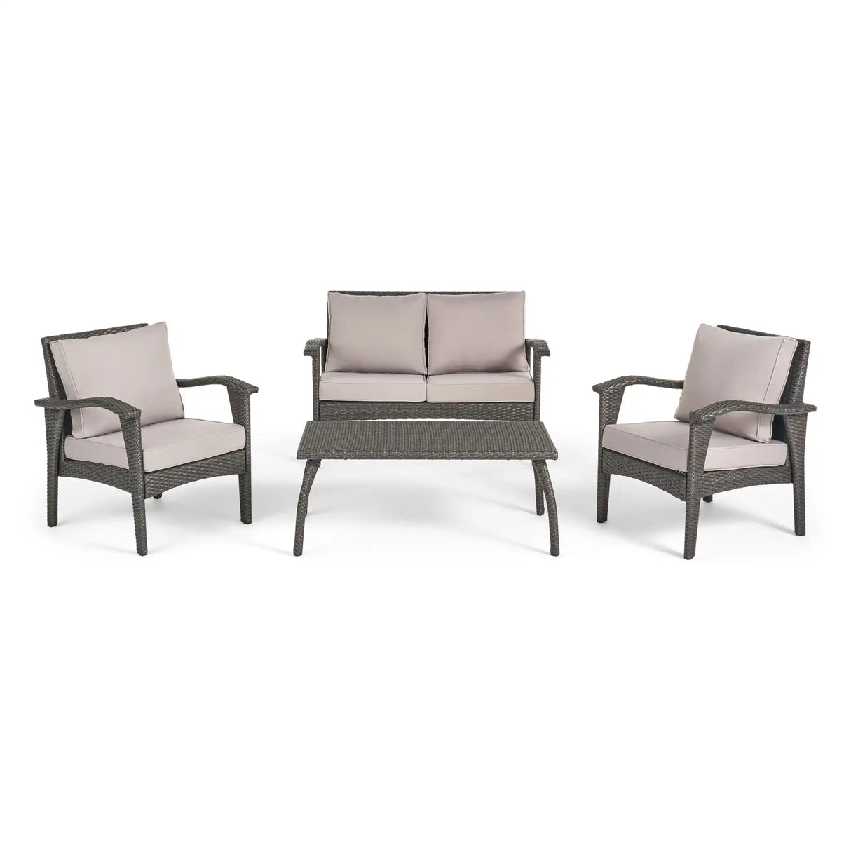 Honolulu Wicker Set Outdoor Seating