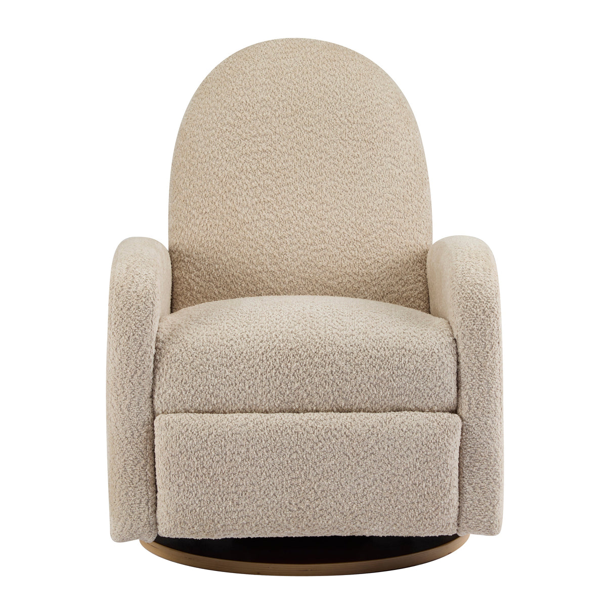 360 Swivel and Glider Recliner Chair - Almond