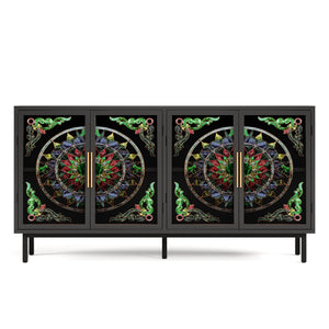 Decorative Cabinet with 4 Doors