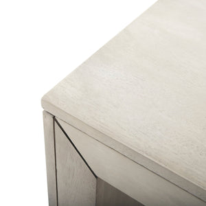 Acacia Wood Dining Bench, Farmhouse Style
