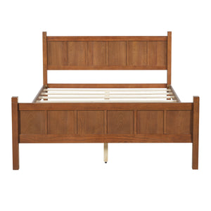 Queen Size Flat Panel Bed with Headboard & Footboard