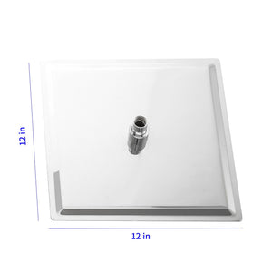 Ultra Thin Square Rainfall Shower Head Stainless Steel, Wall Or Ceiling Mount