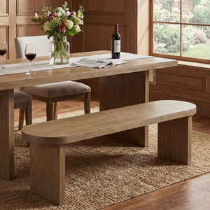 Indoor Pine Dining Bench