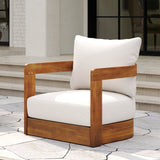 Premium Acacia Wood Outdoor Club Chair