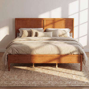 King Size Wood Platform Bed Frame