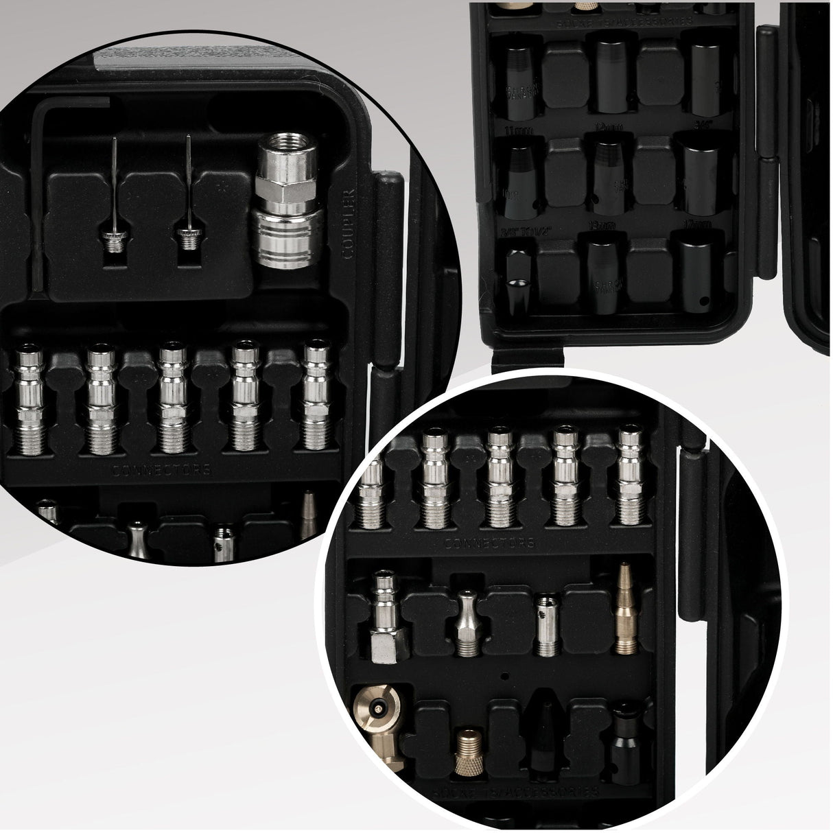 71 Piece Air Tool and Accessories Kit with Storage Case