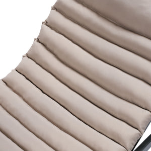 2 Piece Outdoor Chaise Lounge Chair Cushion Set