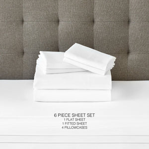Restonic ComfortCare Hybrid Euro Top Mattress King Size with 12-Piece Bedding Set