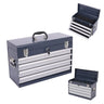 Heavy Duty Metal Tool Box, 21-inch with 4 Drawers
