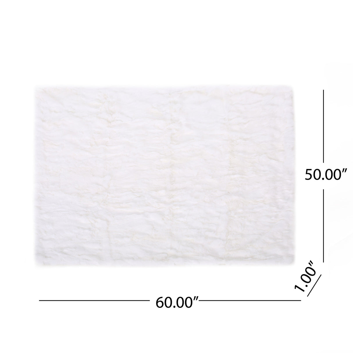 NH-Inmax Faux Fur Throw Blanket