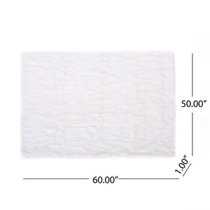 NH-Inmax Faux Fur Throw Blanket