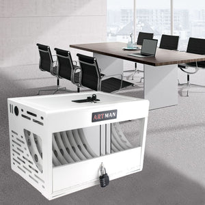 16 Bay Charging Cabinet for Laptop and Tablet Storage