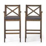 Perla outdoor barstool set of 2