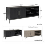 Parkside - Credenza - Light Oak
