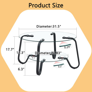 Double Layer Coffee Table