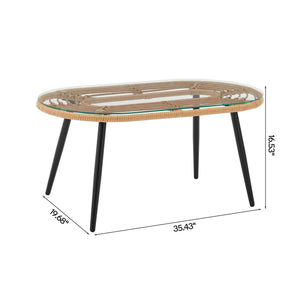 Pine - 4 Piece Outdoor Conversation Set