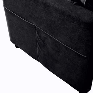 Modern Comfy Deep Seat Modular Sectional Sofa Cloud Couch With Ottoman