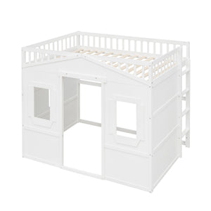House Loft Bed With Ladder