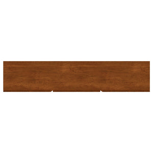 Harper - TV Stand Media Console With Curved Doors - Brown