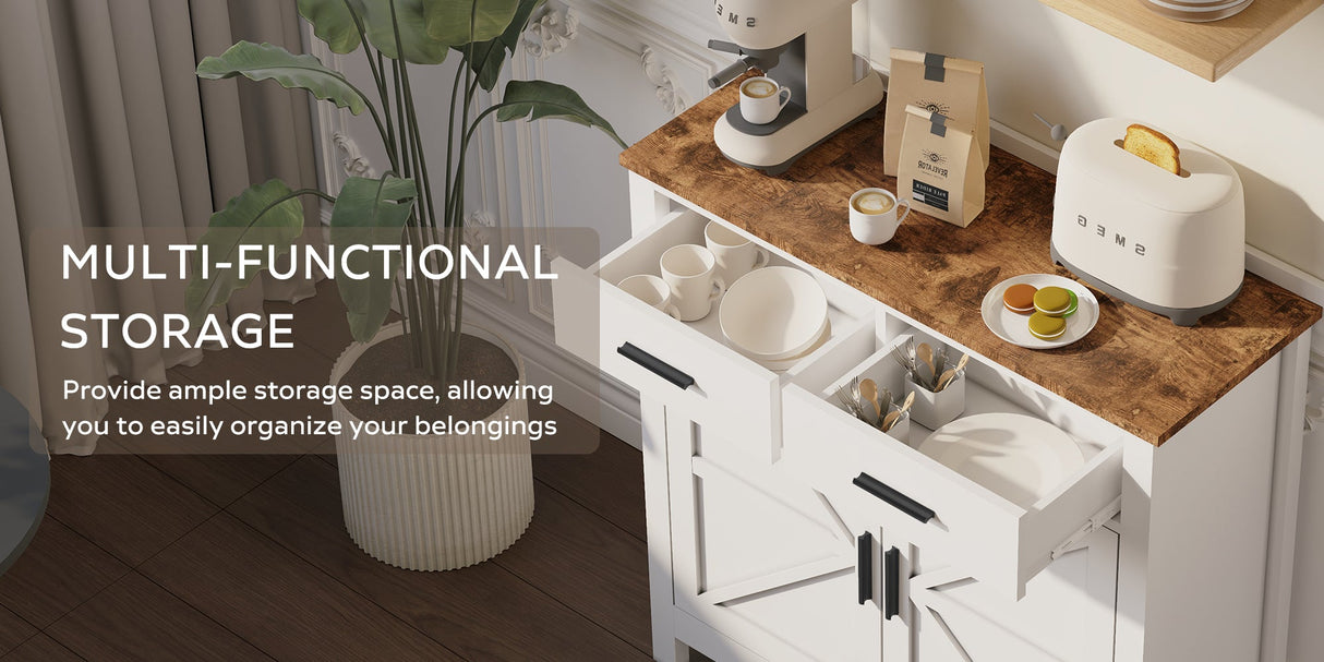 Modern Farmhouse Kitchen Storage Cabinet