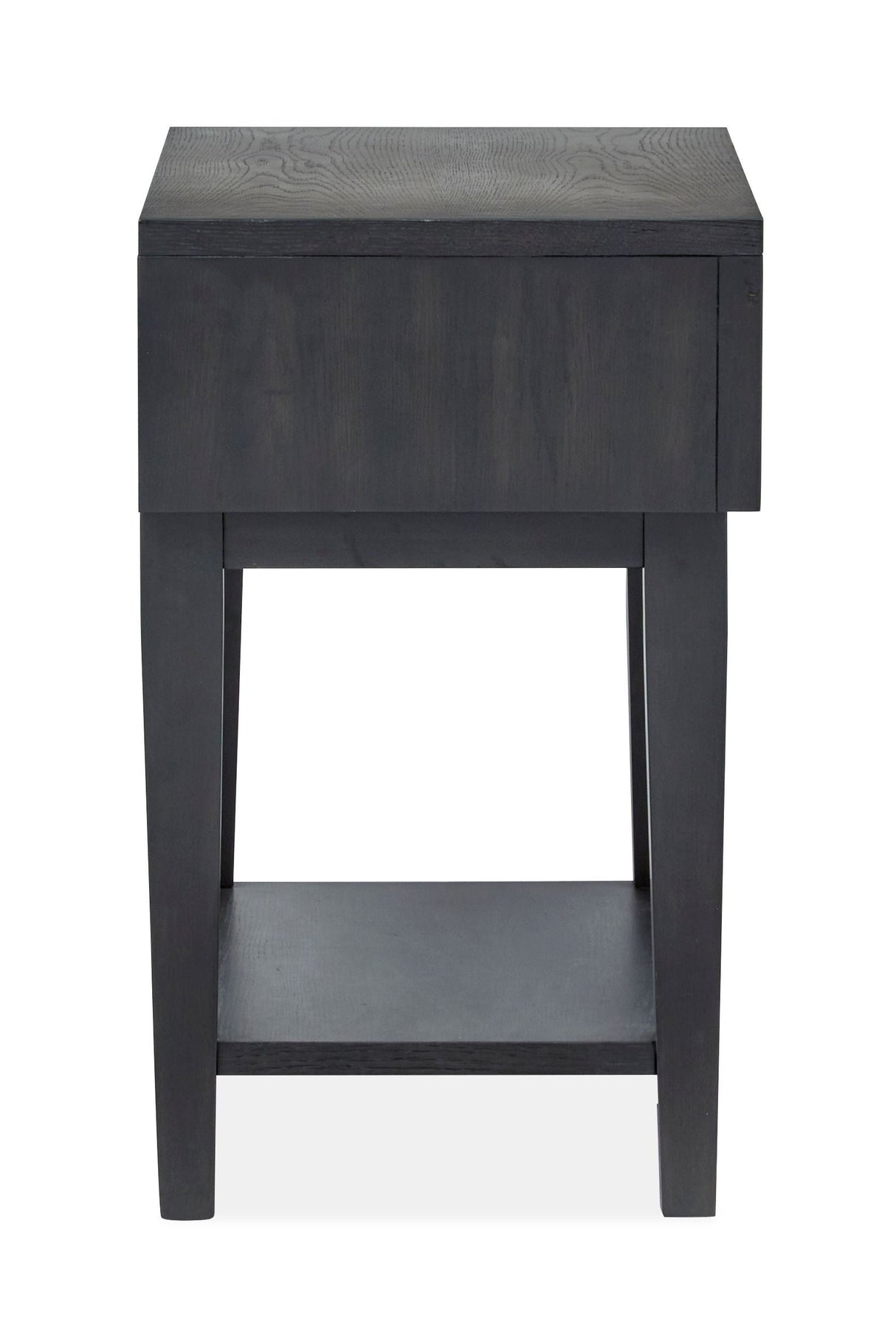 Lindon - Dark Open Nightstand - Coffee Bean
