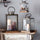 Metal-Box-Lantern-with-Wood-Base-(Set-of-3)-Outdoor-Lighting