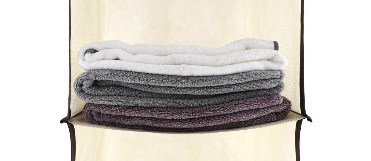 J&V Textiles Hanging Closet Organizer, 6-Shelf & 10-Shelf Options