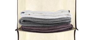 J&V Textiles Hanging Closet Organizer, 6-Shelf & 10-Shelf Options
