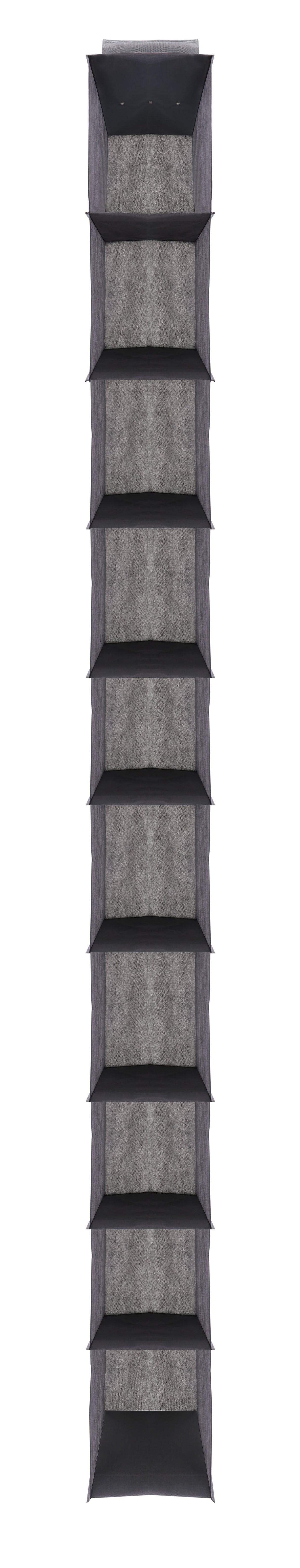 J&V Textiles Hanging Closet Organizer, 6-Shelf & 10-Shelf Options