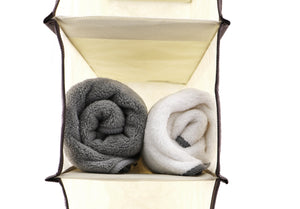 J&V Textiles Hanging Closet Organizer, 6-Shelf & 10-Shelf Options