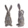 Long-ear-stone-rabbit-garden-statue-(set-of-2)-Sculptures-&-Statues