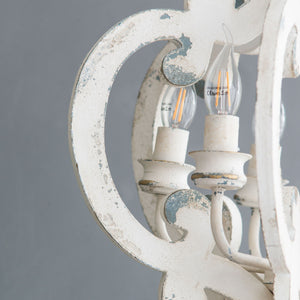 Farmhouse 6-Light Wood Chandelier Pendant Light Fixture