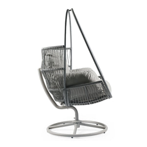 Reno Outdoor Wicker Swivel Lounge Chair