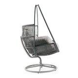 Reno Outdoor Wicker Swivel Lounge Chair